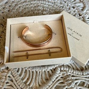 Jen Atkin rose gold bun clip new in box gift Chloe and Isabel